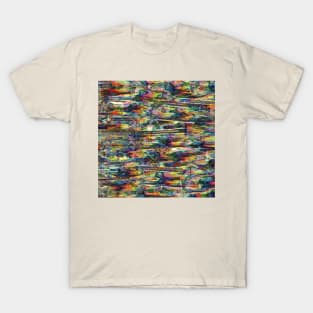 Glitch Money Collage T-Shirt